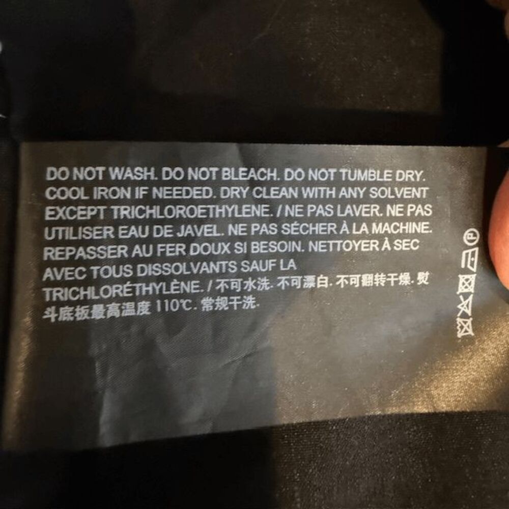 Theory Linen Viscose Roll Sleeve One Button Black… - image 5